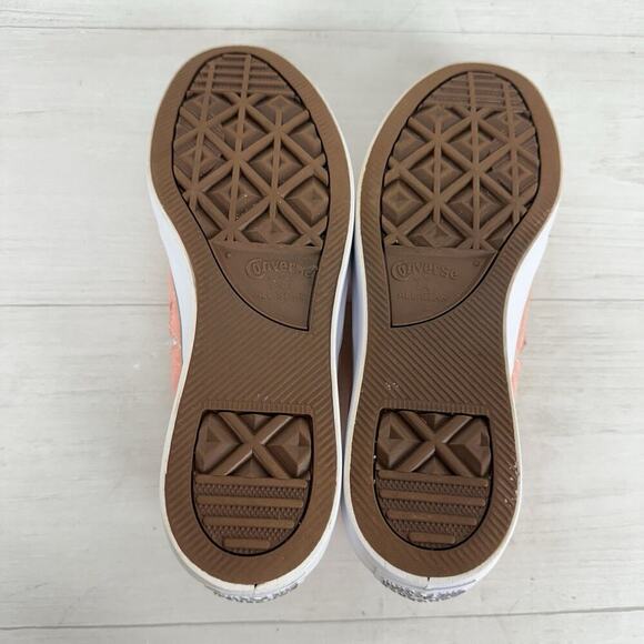 Converse Chuck Taylors Womens 9 One Star Platform Ox Suede Coral Pink 564382C - Picture 10 of 13